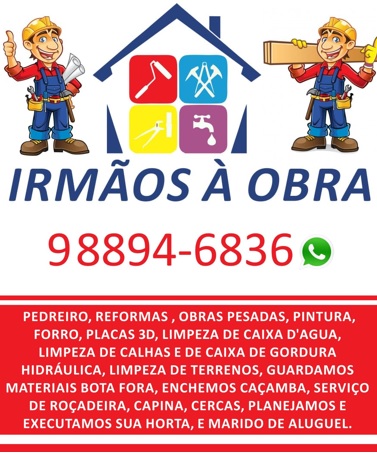 IRMÃOS A OBRA Itabirito MG