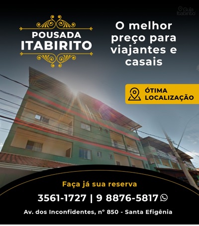 POUSADA ITABIRITO  Itabirito MG